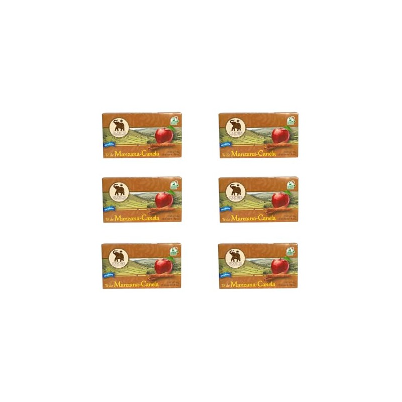 Té herbal Haathee Selecto Manzana-Canela (Pack de 6 cajitas)