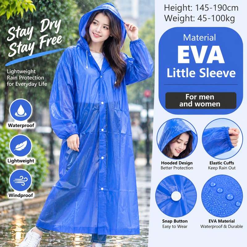 Raincoat Women Men Impermeable Thickened Waterproof Raincoat Tourism Outdoor Hiking