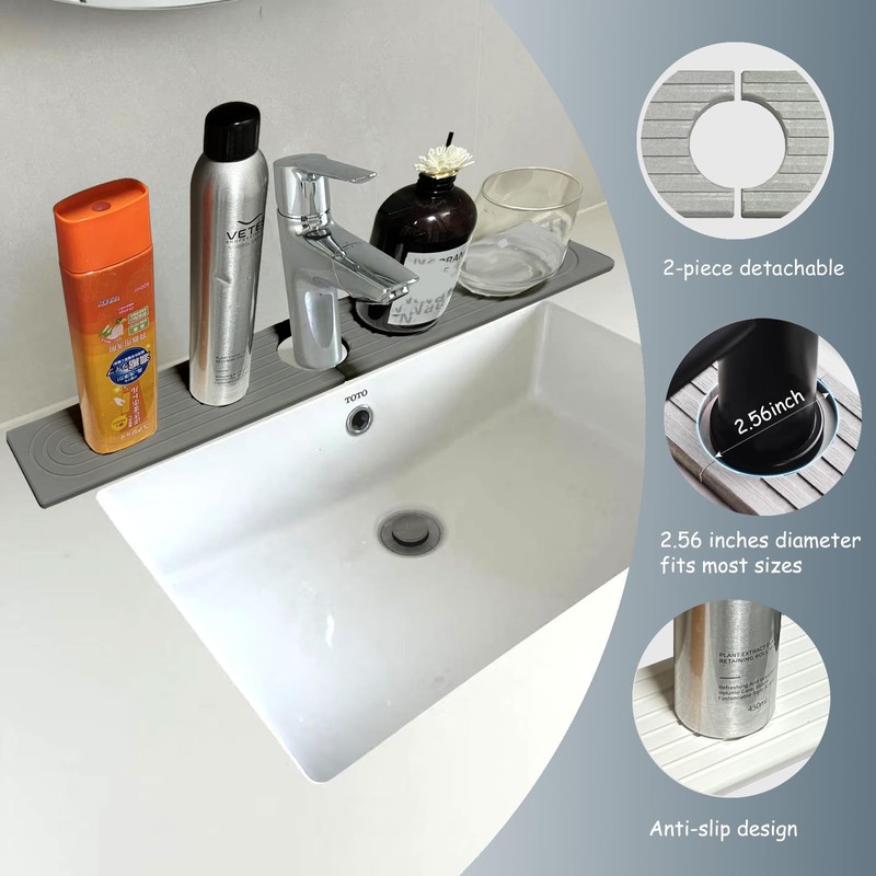 Stargaz Faucet Mat For Kitchen Sink，Sink stone quick dry around