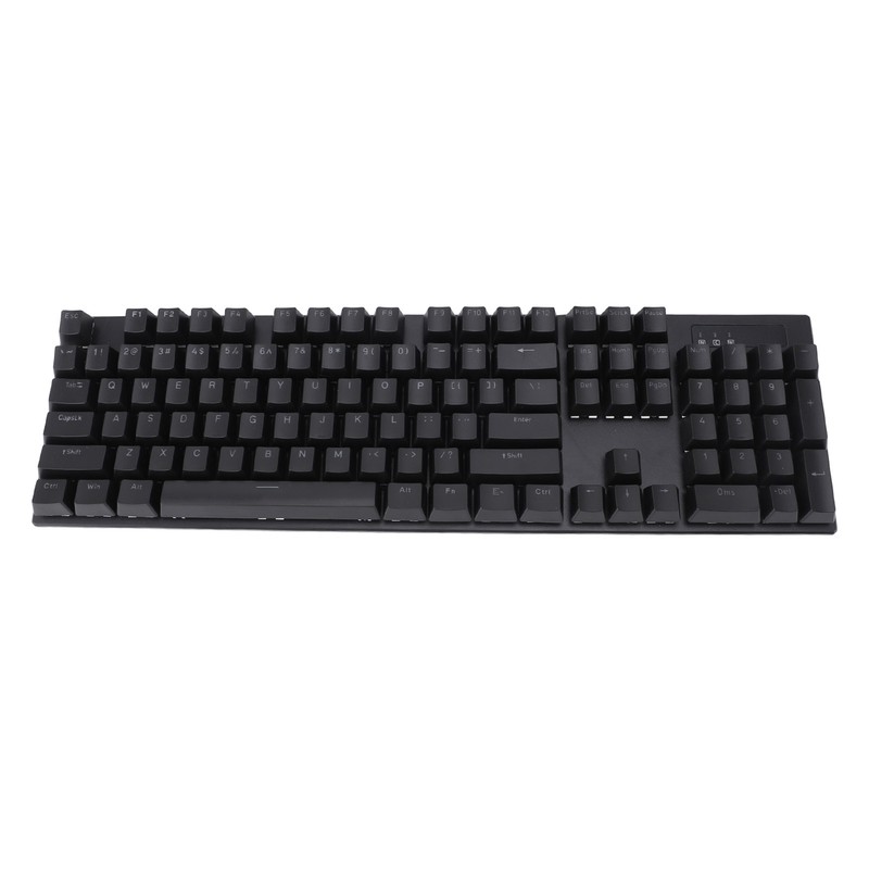 Wired Mechanical Keyboard 104 Keys Blue Switch with 8 Kinds