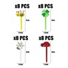32 Pieces Fruit Picks, Cute Cartoon Toothpicks, Flower Ladybird Fruit