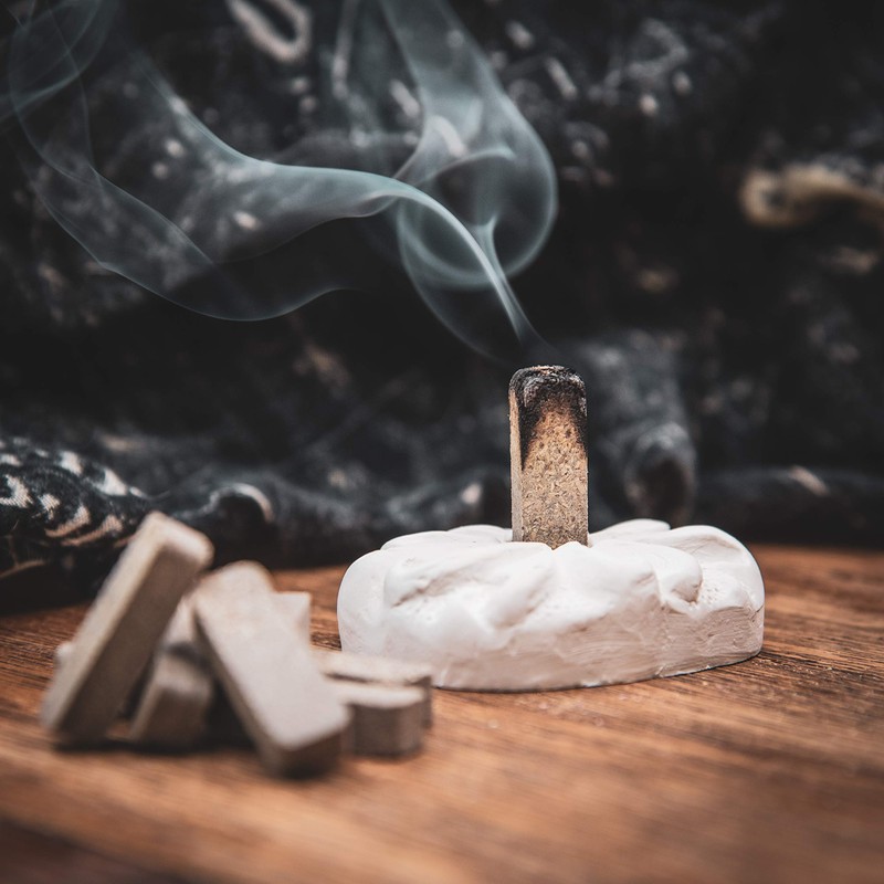 Hickory木製Incense – 40レンガ(コーン) – Incienso De Santa Fe