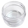 Beauticom 36 Pieces 20G/20ML Round Clear Cosmetic Cream Sample Jars