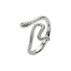 Snake Ring 925 Sterling Silver - Adjustable Snake Ring Silver