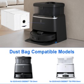 SpeHiate SpeHiate 10 St1ck Staubbeutel f1r Ecovacs Deebot T30 Omni/ T30 Pro Omni Roboter Staubsauger, 3L Grosse Kapazit?t Ersatzteile Staubsaugerbeutel Zubeh?r