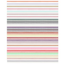 24 Pcs Book Binding Headbands 12 Inch Bookbinding Endbands 0.5 Inch Wide Cotton Book End Band for Beginners, 24 Colors Cotton Binding Kit for Decor