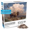 Buffalo Games - Hautman Brothers - Majestic Bison - 1000