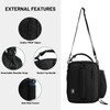 MIER Lunch Bag Small Cool Bag Expandable Cooler Bag for