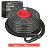 Nilight Synthetic Winch Rope, 3/8 Inch x 82 FT 25000