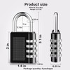 Combination Padlock Suitcase Lock Luggage Lock Combination Padlock 4 Digit