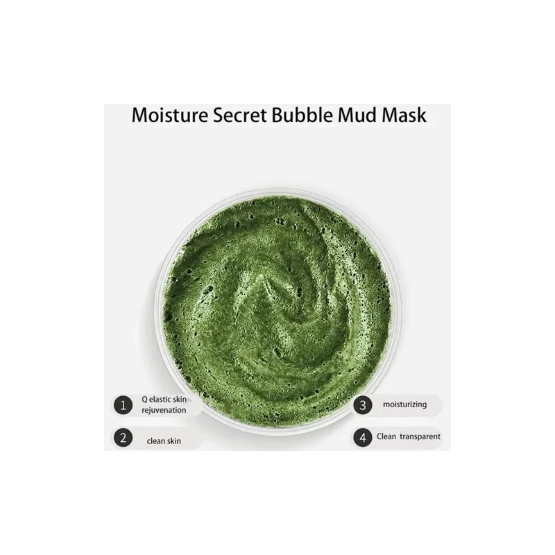 E-karly Mascarilla Burbujeante Carbon Activo Anti Acne Puntos Negros