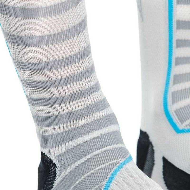 Dainese Unisex Dry Long Motorcycle Socks Long Summer, Black/blue