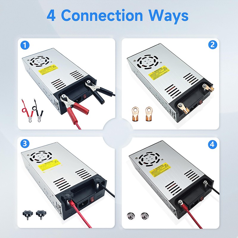 SUMANEP AC to DC 12V 30A 360W Power Supply Universal