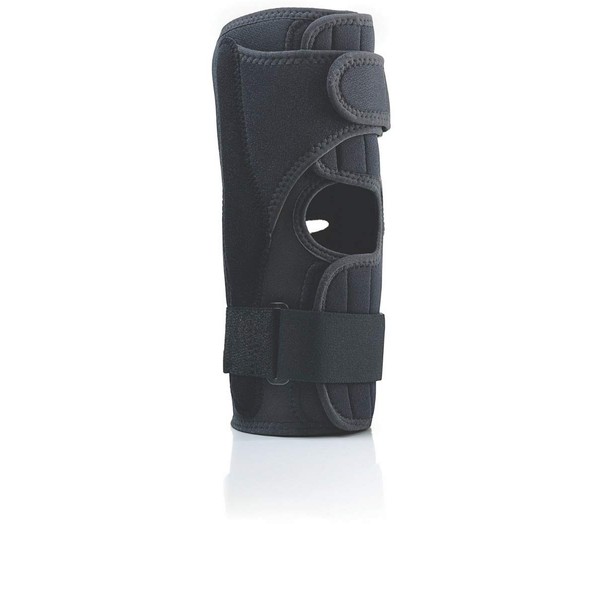 Fla 7568925 Pro Lite Airflow Wrap-Around Hinged Knee Brace, Black, Extra Small