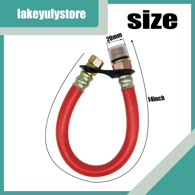 1420K 20mm Oil Changing Drain Port Hose For Hon-da GX660,