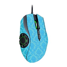 MightySkins Skin Compatible with Razer Naga Hex V2 Gaming Mouse - Blue Vintage | Protective, Durable, and Unique Vinyl Decal wrap Cover | Easy to Apply, Remove, and Change Styles | Made in The USA