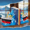 Hallisun Titanic Building Set, Ship Book Nook Kit 2 in