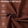 Peryiter 7 Pcs L Shape Sectional Recliner Sofa Covers 5