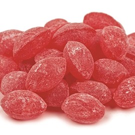 Sanded Wild Cherry Drops Old Fashioned Hard Candy 5 pounds Claey's Candies