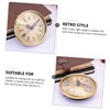 ULTECHNOVO Antique Decor Wall Quartz Clock Silent Wall Clock for