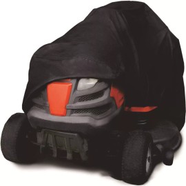 Premium Products LLC Riding Lawn Mower Cover 420D Fits Decks up to 54" Black - 2 Year NO BS Warranty