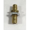 MEMCO Brass bulkhead fitting 1/2-20 thread to 3/8 ID tubing