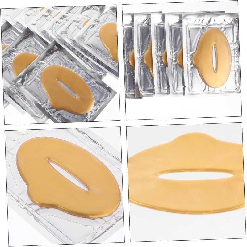 25 Piezas Mascarilla Labial de Gel Hidratante para Labios Secos