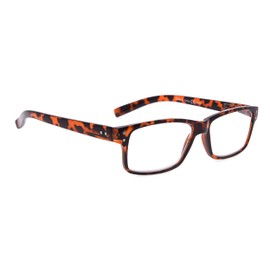 BLUELESS Vintage Reading Glasses Men Women (All Tortoise,+1.00)