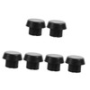 SUPVOX 6pcs Snooker Cue End Repair Parts Pool Cue Extension