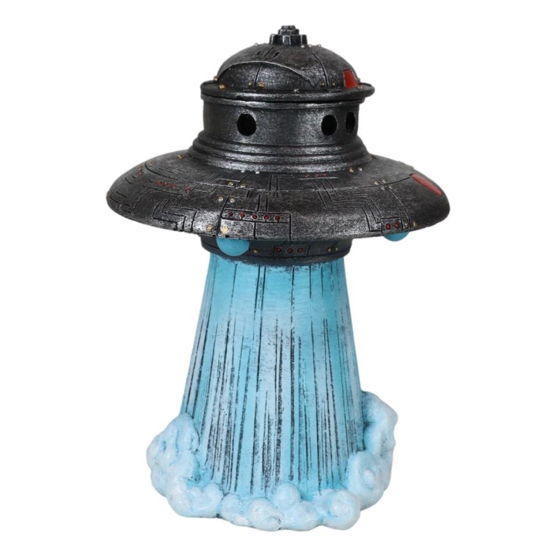 Flying Saucer Spaceship UFO Alien Craft Taking Off Backflow Incense