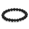 day.berlin Premium Men's Pearl Bracelet with Real 8 mm Gemstones,