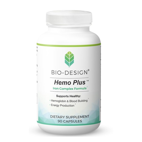Bio-Design Hemo Plus - Iron Complex Formula - Highly Absorbable
