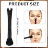 Nose Contouring Brush, U-shaped Double-Sided Nose Shaping Brush, Precise 2-in-1