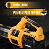EWORK Cordless Leaf Blower and Hedge Trimmer Combo with 2