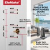 Elemake Keyless Door Lock with Keypad, Right Handed Mechanical Door