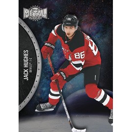 2021-22 Upper Deck Skybox Metal Universe Hockey #28 Jack Hughes Hockey Card