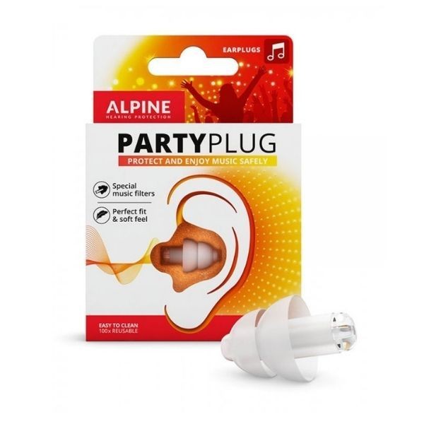 Alpine Party Plug Earplugs Ωτοασπίδες για τη Μουσική 1 ζευγάρι