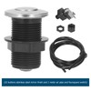 Food Waste Garbage Disposal Air Switch Stainless Steel Button Pneumatic