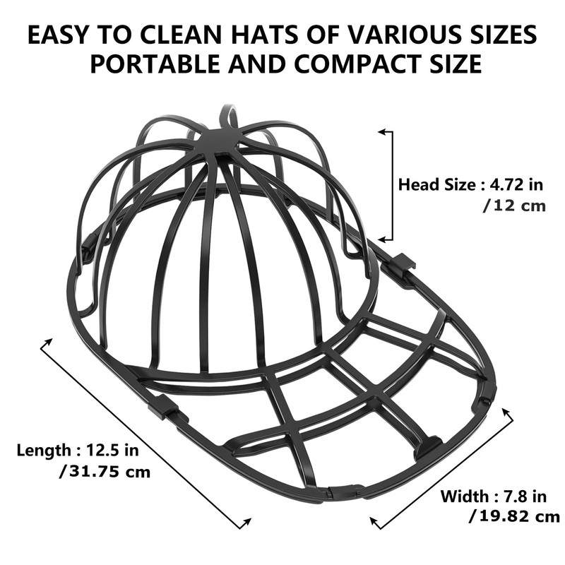 Coopache 4 Pack Hat Washer for Baseball Cap Washer Cage