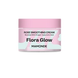Mamonde Flora Glow Rose Smoothing Cream 50mL - Mamonde Flora Glow Rose Smoothing Cream 50mL