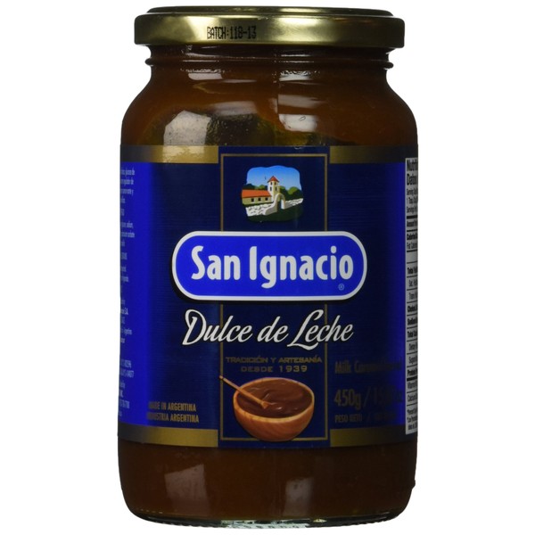San Ignacio dulce de leche Milk Caramel Spread,15.87 ounce