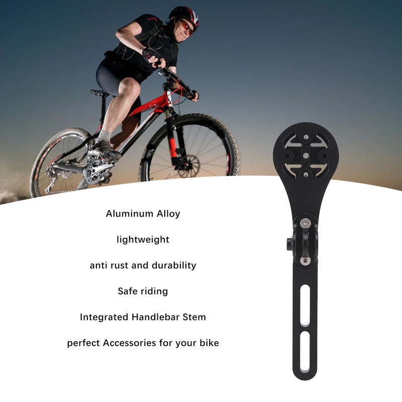 Bike Computer Holder Aluminum Alloy Bicycle Computer Mount for Road