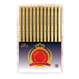 Medal Pencil, Gold Award, Silver Award, Bronze Award, Beautiful Pencil, Easy to Write, Choose from 3 Colors, 12 Pieces, Mitsubishi Pencil, Hexagonal Axis, 2B, Gift Gold, Silver and Copper, Cheering