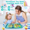 Pitcott Busy Board Montessori Toys for Toddlers 1 2 3