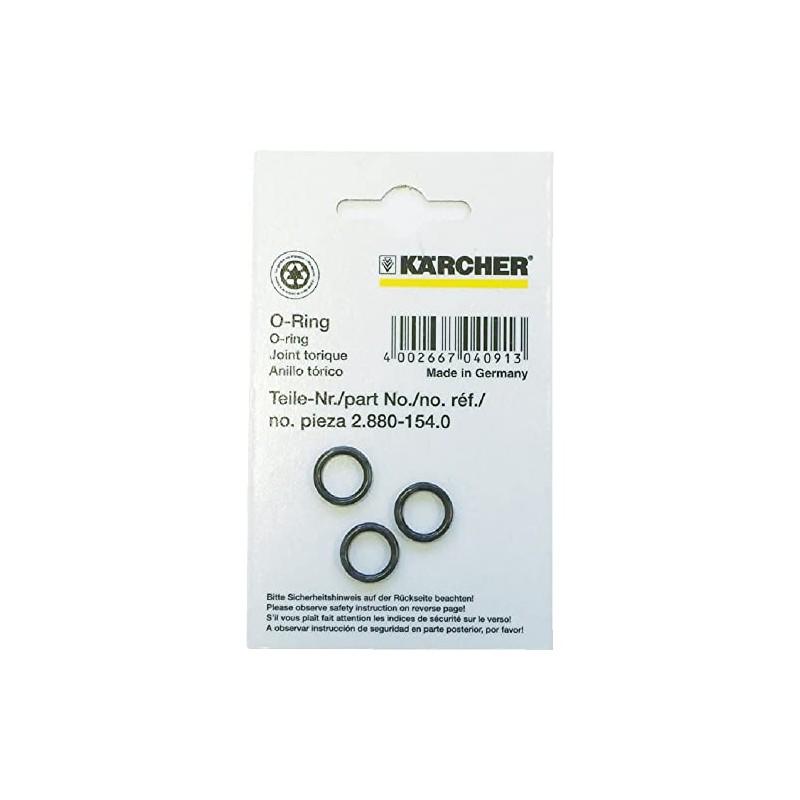 KARCHER 2.880-154.0 O-Ring Set of 3
