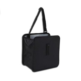 Piburth Car Trash Can, Oxford Cloth Foldable Auto Trash Bin Hanging, 1.85 Gallon Capacity Garbage Bag Organizer, Leak-Proof Waterproof Automotive Storage Container, Car Interior Accessories (Medium)