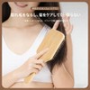 QENLKIX Hair Care Brush, Pig Bristle, Natural Material, Scalp Massage,
