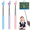 Retractable Teacher Pointer for Classroom Kids Reading, Dumero Extendable Finger