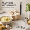 Stainless Steel Potato Masher for Kitchen Prep – Manual Food