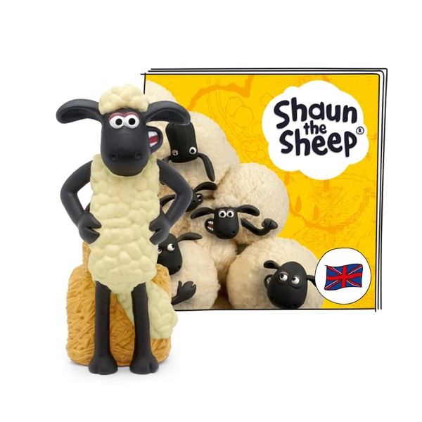 tonies Shaun the Sheep Audio Character - for ages 3+, for use with Toniebox (Sold Separately)